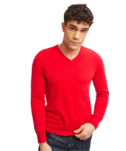 Men's Cashmere V-Neck