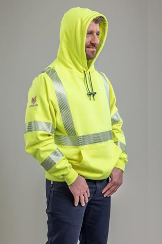 DRIFIRE FR Hi-Vis Pullover Hoodie Class 3