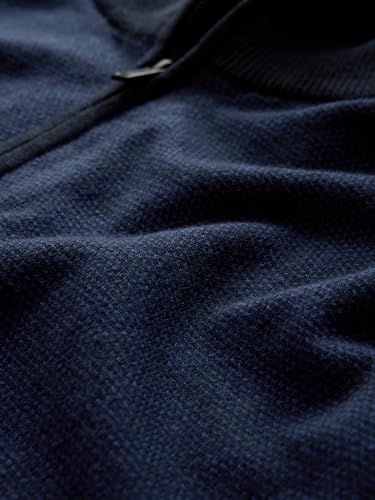 John Varvatos Men's Grand Birdseye Half Zip