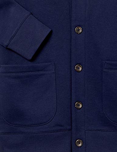 Amazon Essentials Men's Long-Sleeve Fleece Shawl-Collar Cardigan