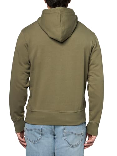 BOSS Men's Big Logo Cotton Hooded Sweatshirt
