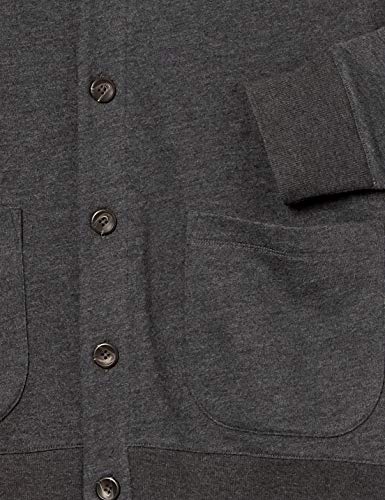Amazon Essentials Men's Long-Sleeve Fleece Shawl-Collar Cardigan