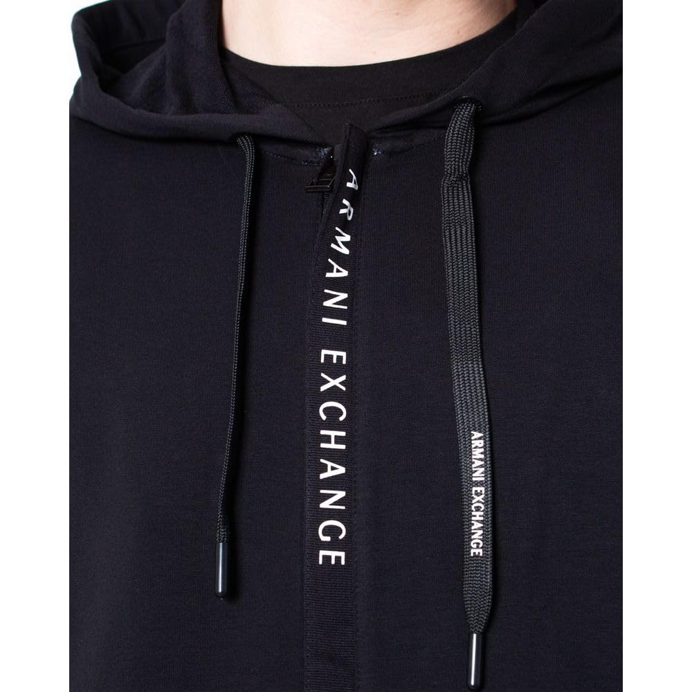 Armani Exchange Men's Drawstring Jogger with Logo Zip Pocket