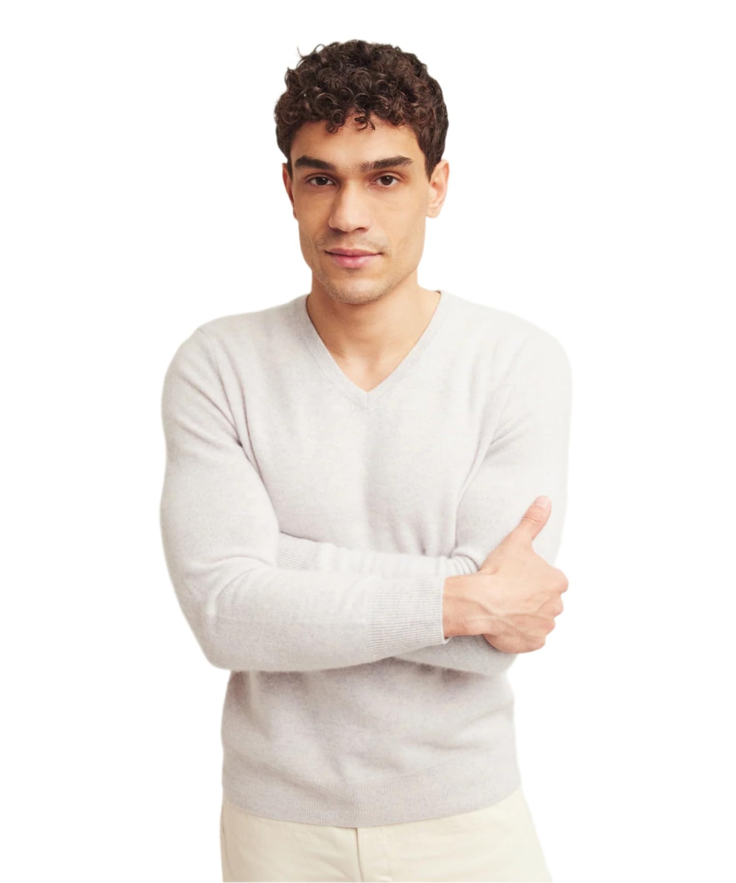 Men's Cashmere V-Neck