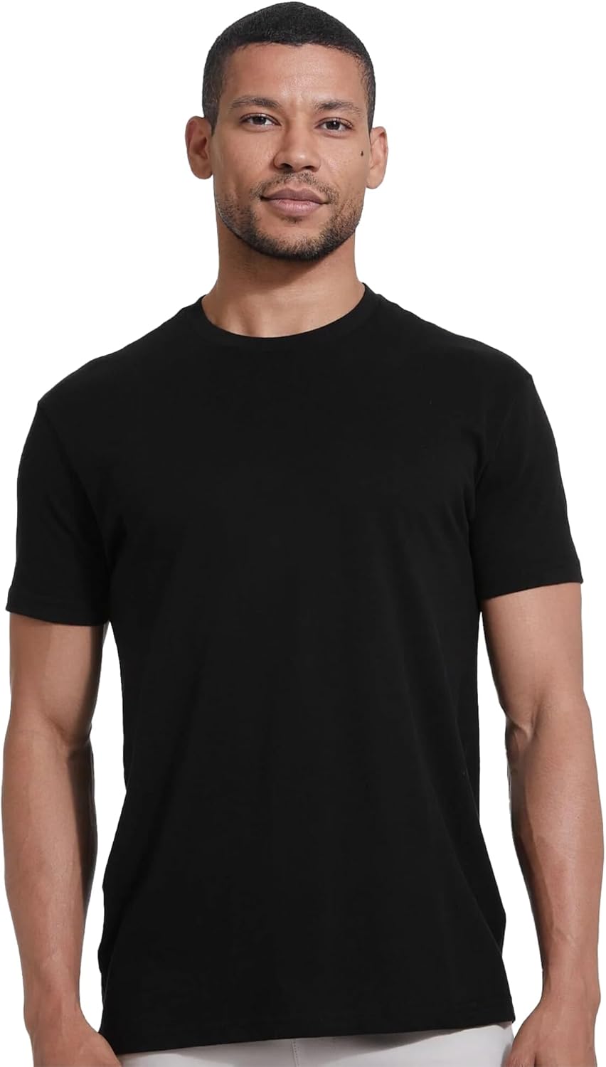 True Classic Mens T-Shirts – Short Sleeve Crew Neck T Shirts for Man, Cotton Blend Plain Novelty Men's T-Shirts