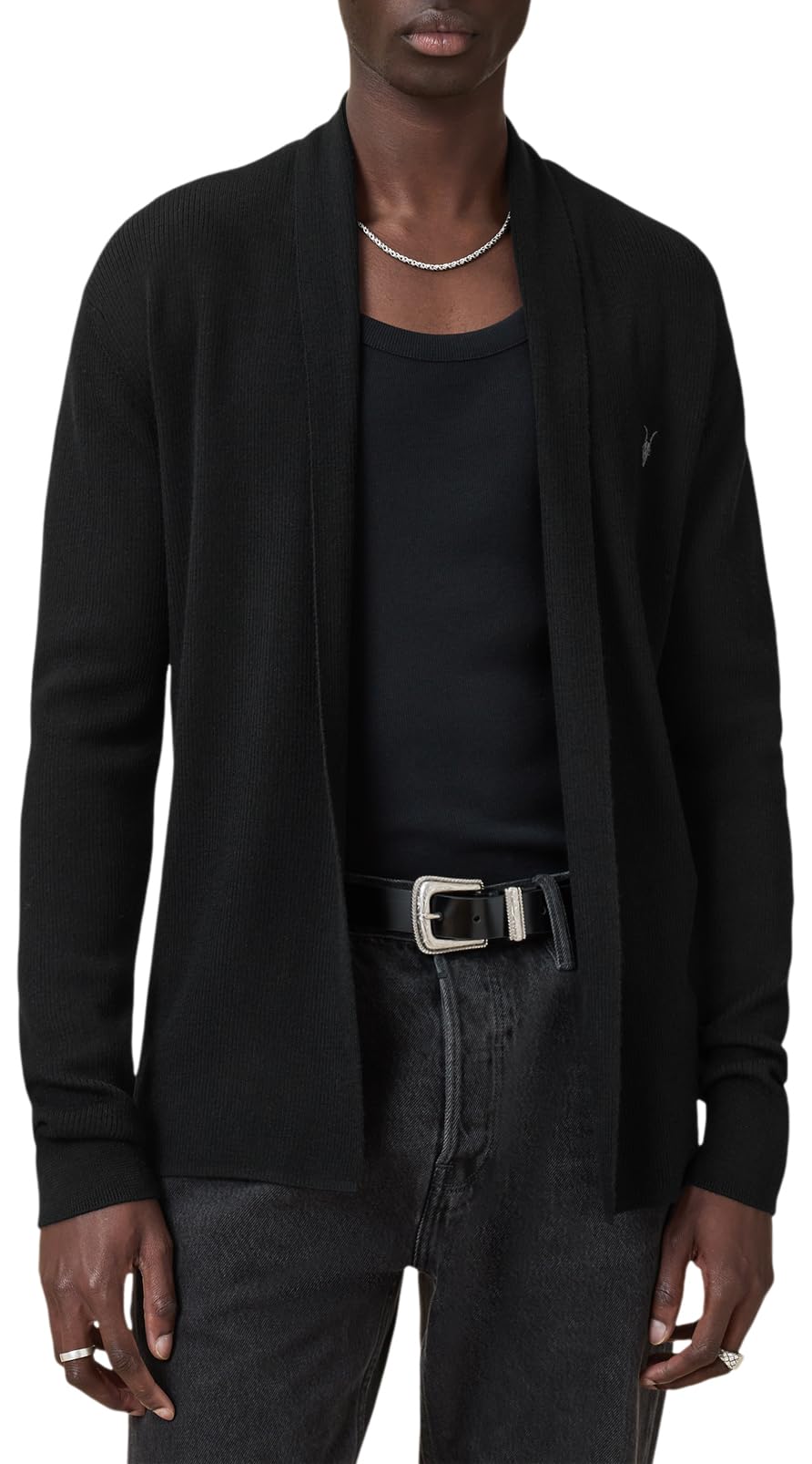 Men's Mode Merino Open Cardigan