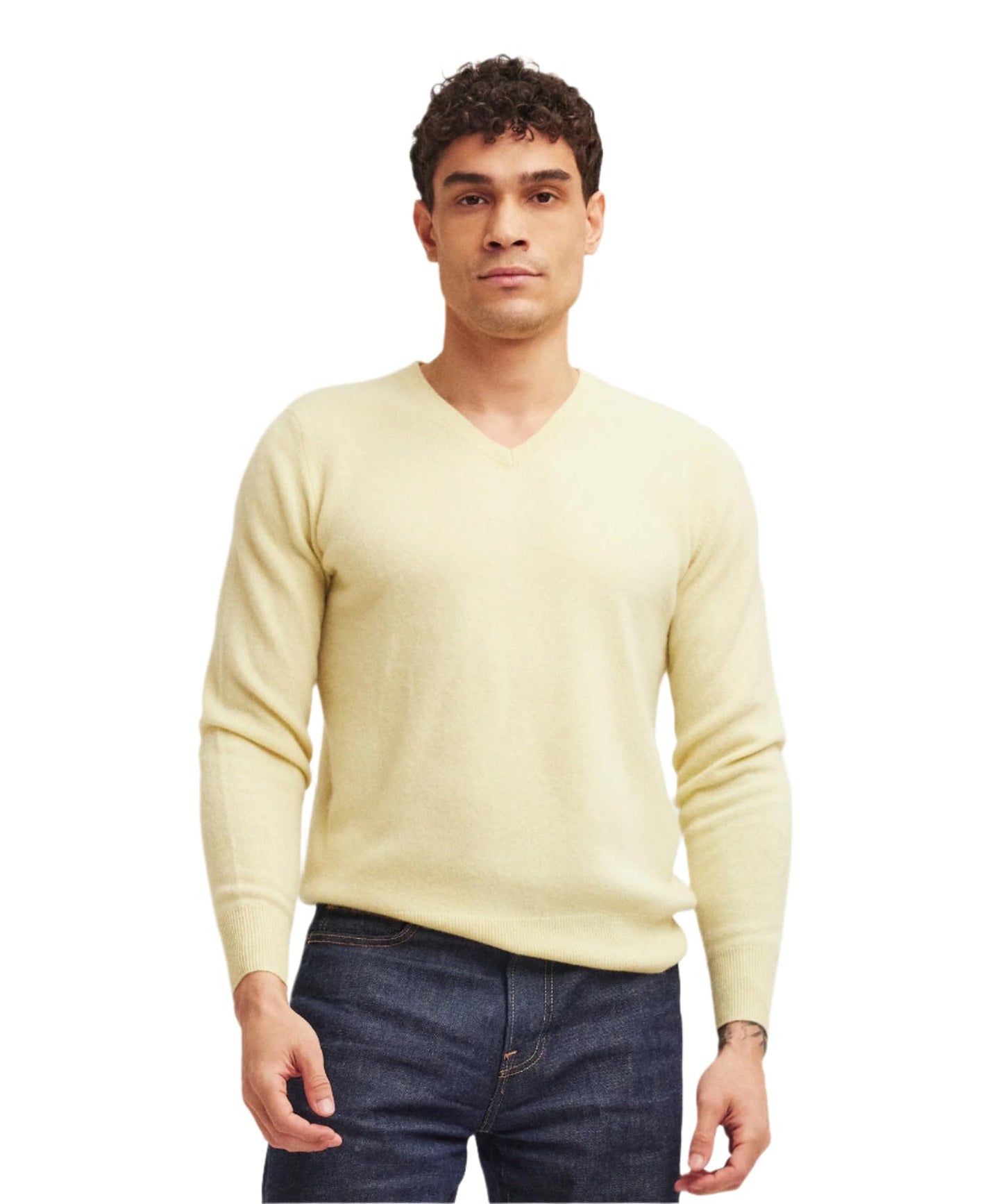Men's Cashmere V-Neck