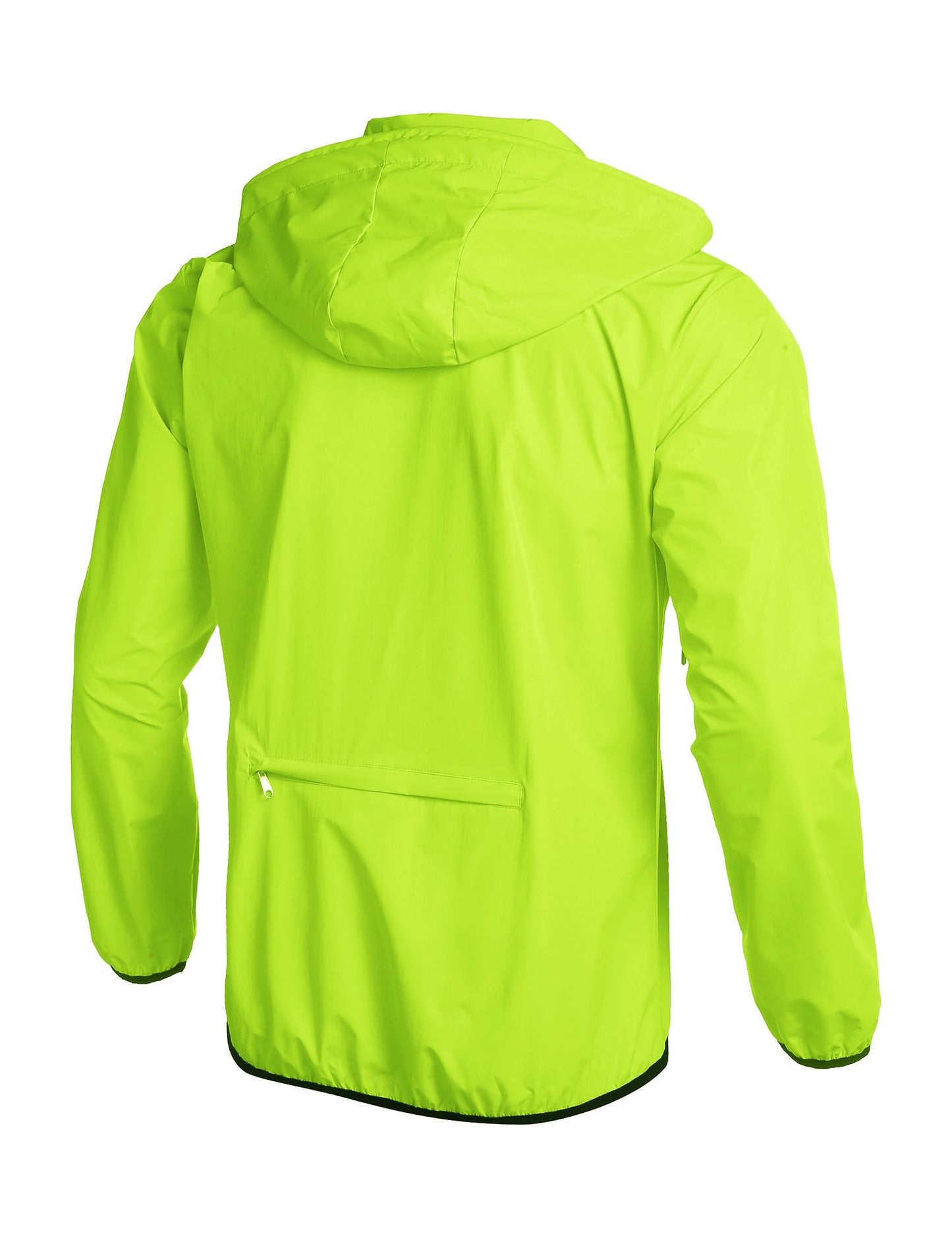 COOFANDY Men's Packable Rain Jacket Lightweight Waterproof Raincoat with Hood Travel Hiking Golf Windbreaker
