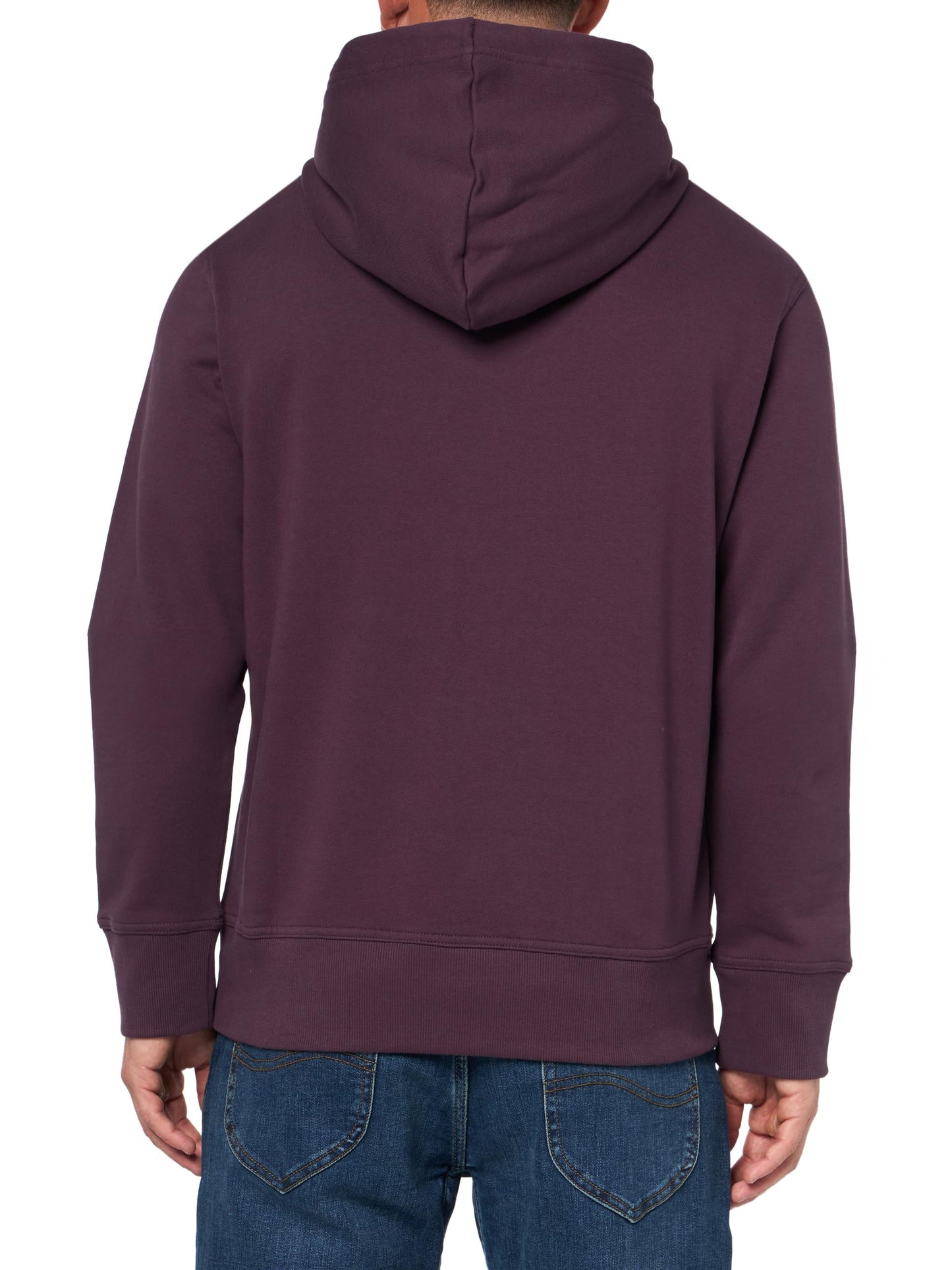 BOSS Men's Big Logo Cotton Hooded Sweatshirt