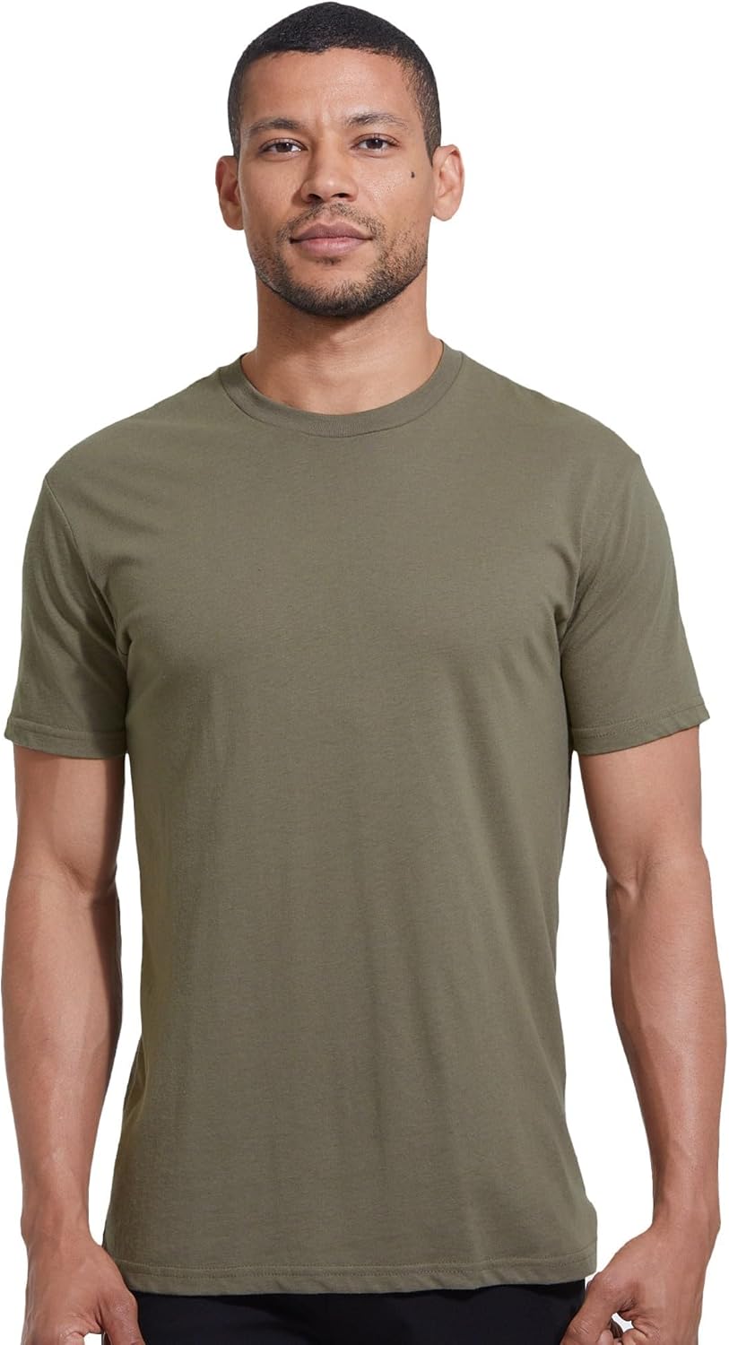 True Classic Mens T-Shirts – Short Sleeve Crew Neck T Shirts for Man, Cotton Blend Plain Novelty Men's T-Shirts