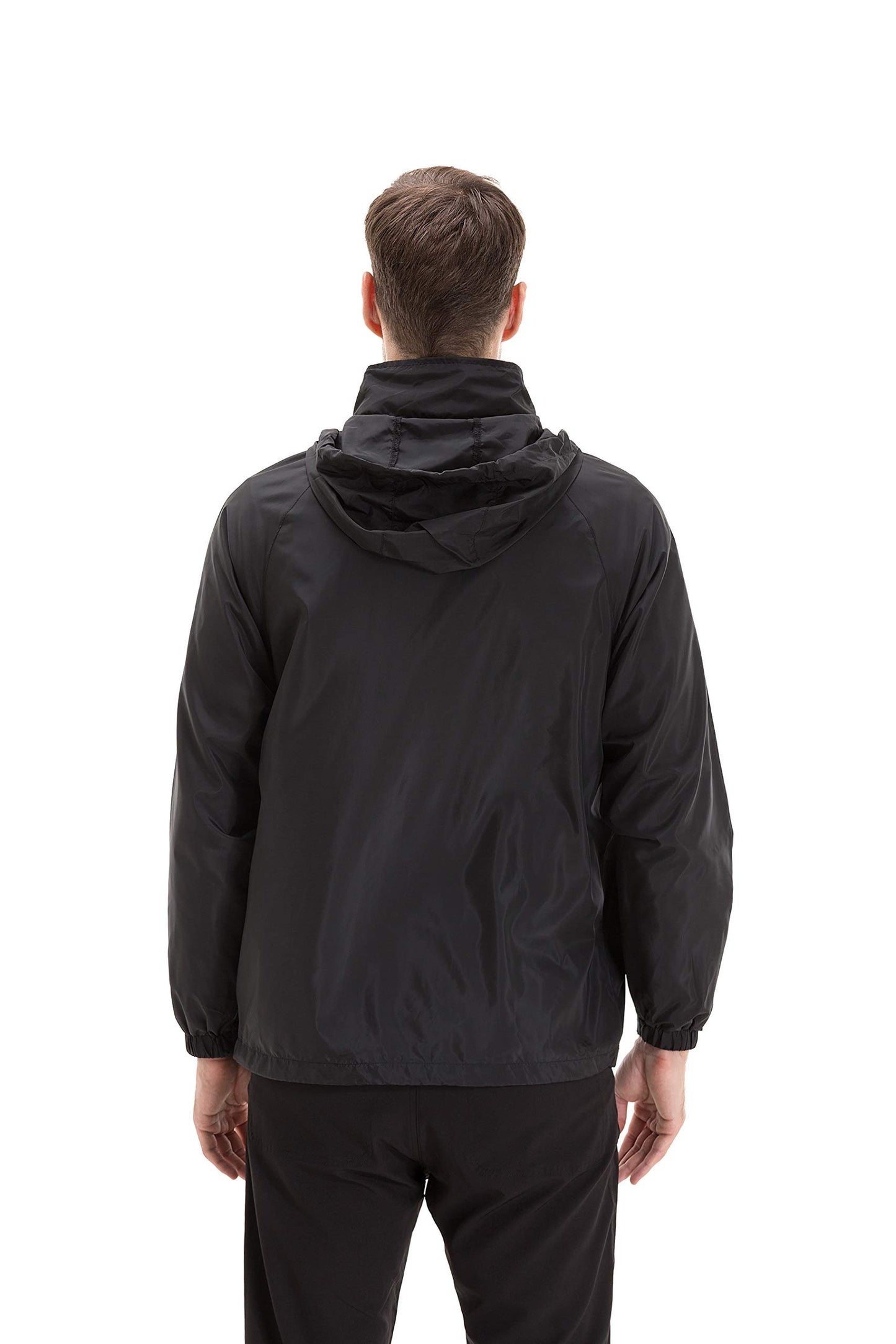 TRAILSIDE SUPPLY CO. Mens Windbreaker Jackets Lightweight Packable Jacket,Windproof and Dustproof
