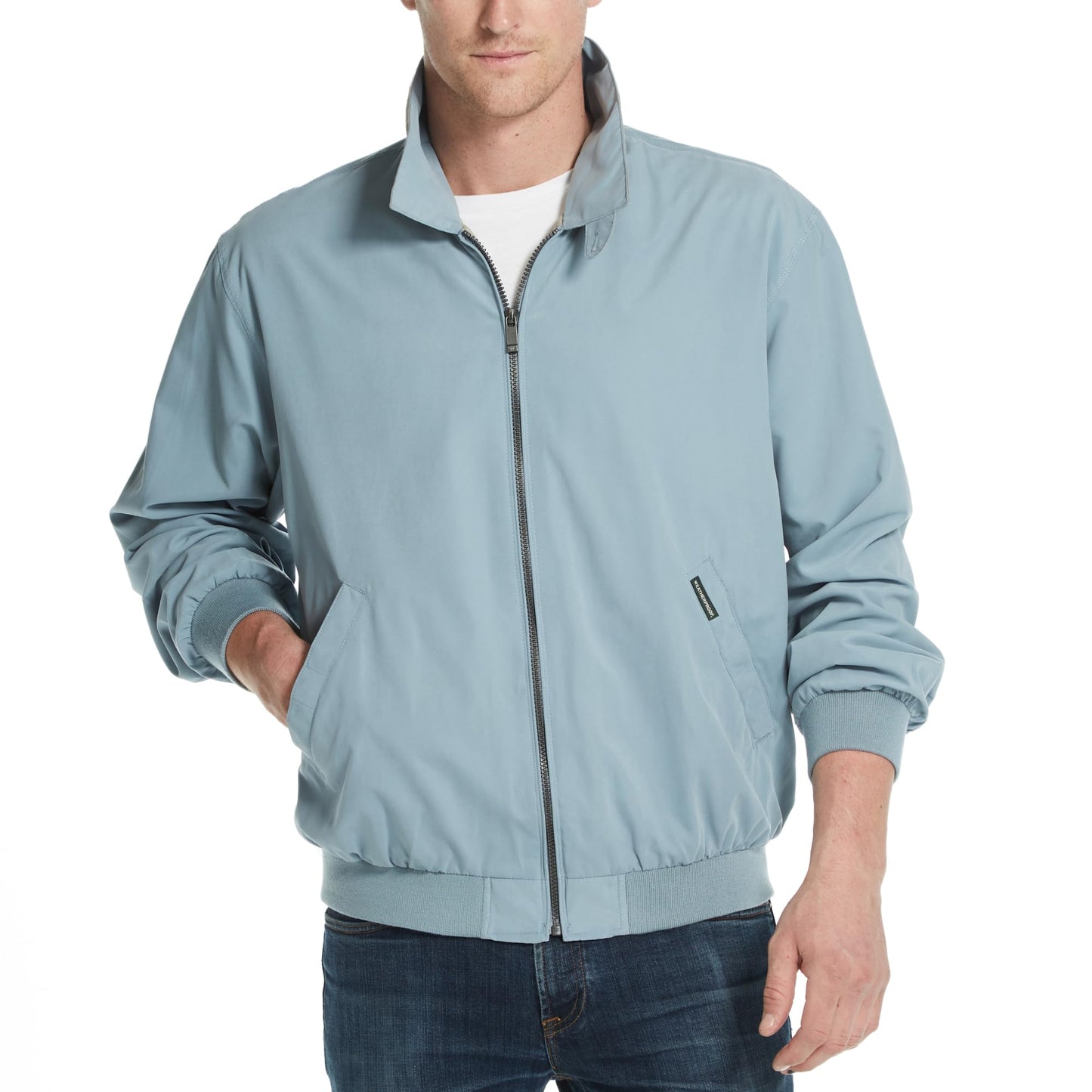 Weatherproof Men's Golf Jacket - Lightweight Windbreaker, Water-Resistant Microfiber Shell, Perfect for Golf & Casual Wear