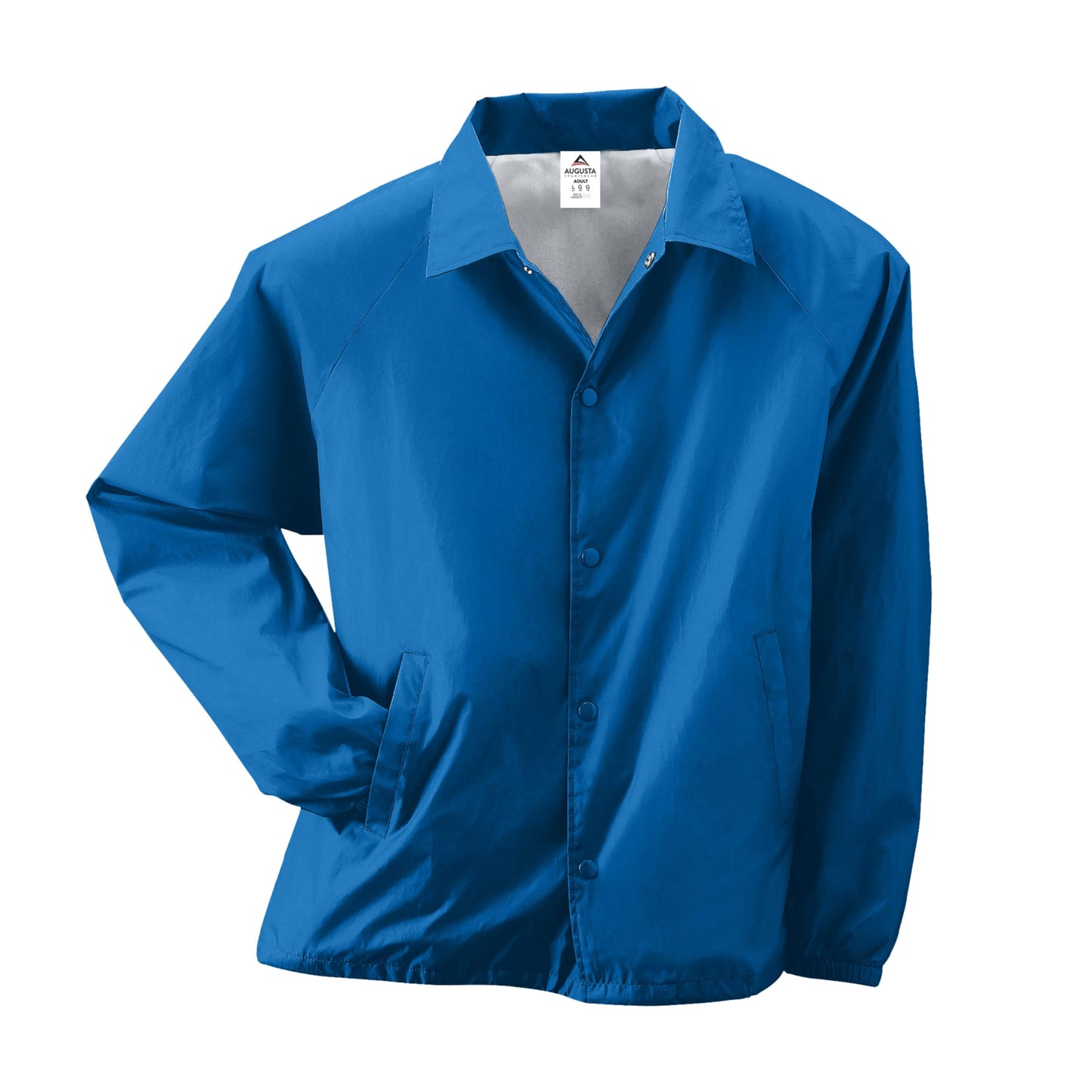 Augusta Sportswear Nylon Coach's Jacket/Lined - Rain-Ready, Water-Resistant Outerwear for Coaches & Outdoor Activities