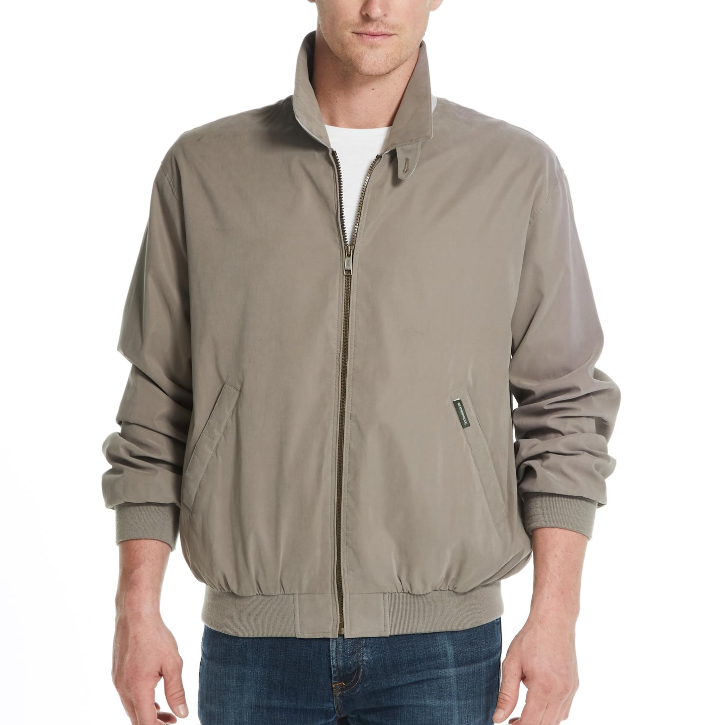 Weatherproof Men's Golf Jacket - Lightweight Windbreaker, Water-Resistant Microfiber Shell, Perfect for Golf & Casual Wear