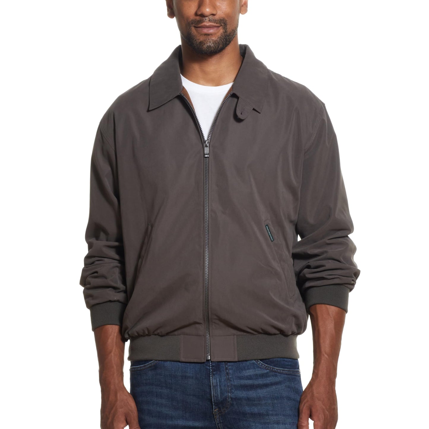 Weatherproof Men's Golf Jacket - Lightweight Windbreaker, Water-Resistant Microfiber Shell, Perfect for Golf & Casual Wear