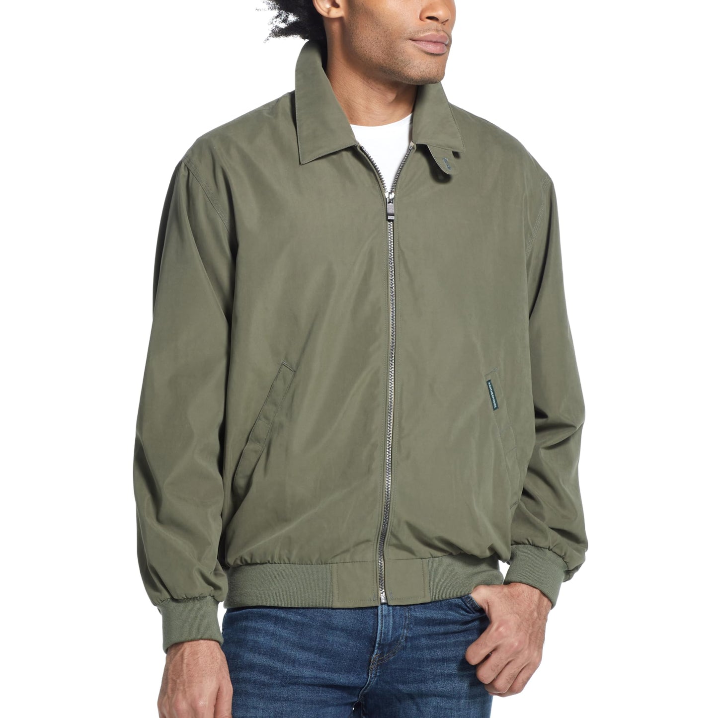 Weatherproof Men's Golf Jacket - Lightweight Windbreaker, Water-Resistant Microfiber Shell, Perfect for Golf & Casual Wear
