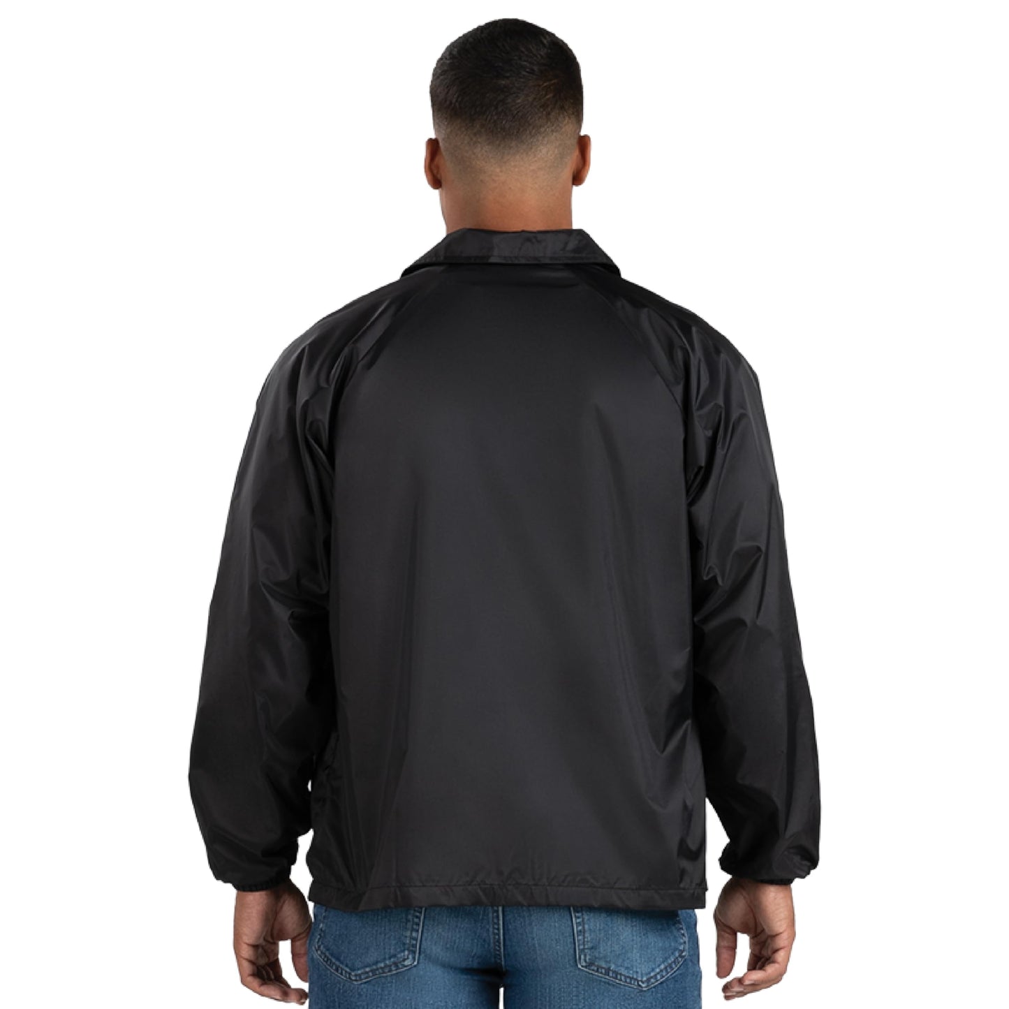 Augusta Sportswear Nylon Coach's Jacket/Lined - Rain-Ready, Water-Resistant Outerwear for Coaches & Outdoor Activities