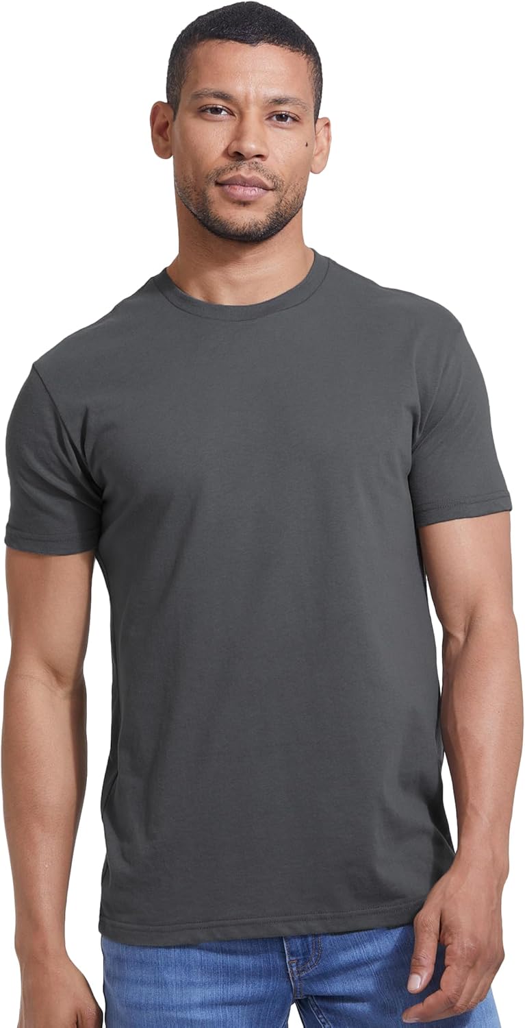 True Classic Mens T-Shirts – Short Sleeve Crew Neck T Shirts for Man, Cotton Blend Plain Novelty Men's T-Shirts
