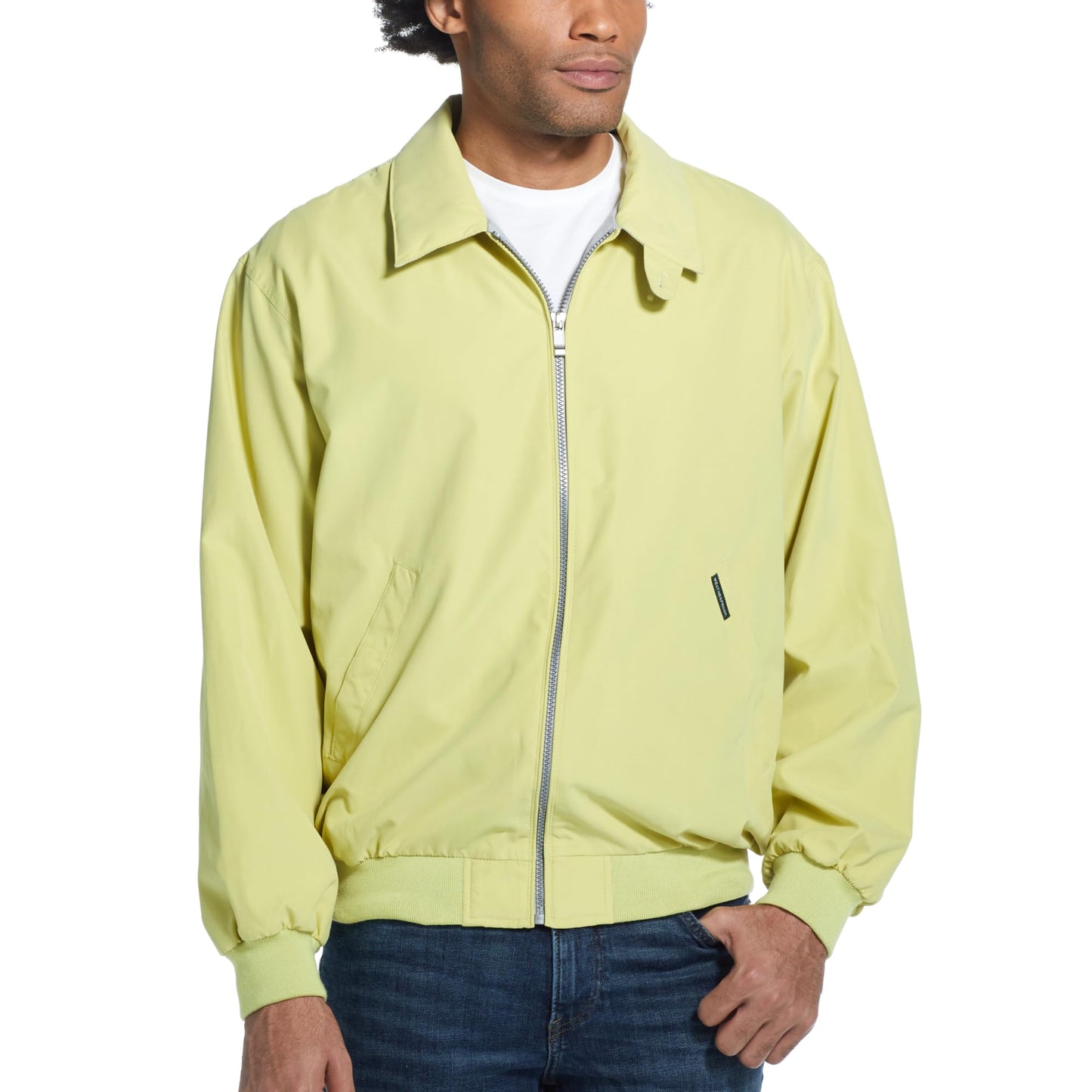Weatherproof Men's Golf Jacket - Lightweight Windbreaker, Water-Resistant Microfiber Shell, Perfect for Golf & Casual Wear