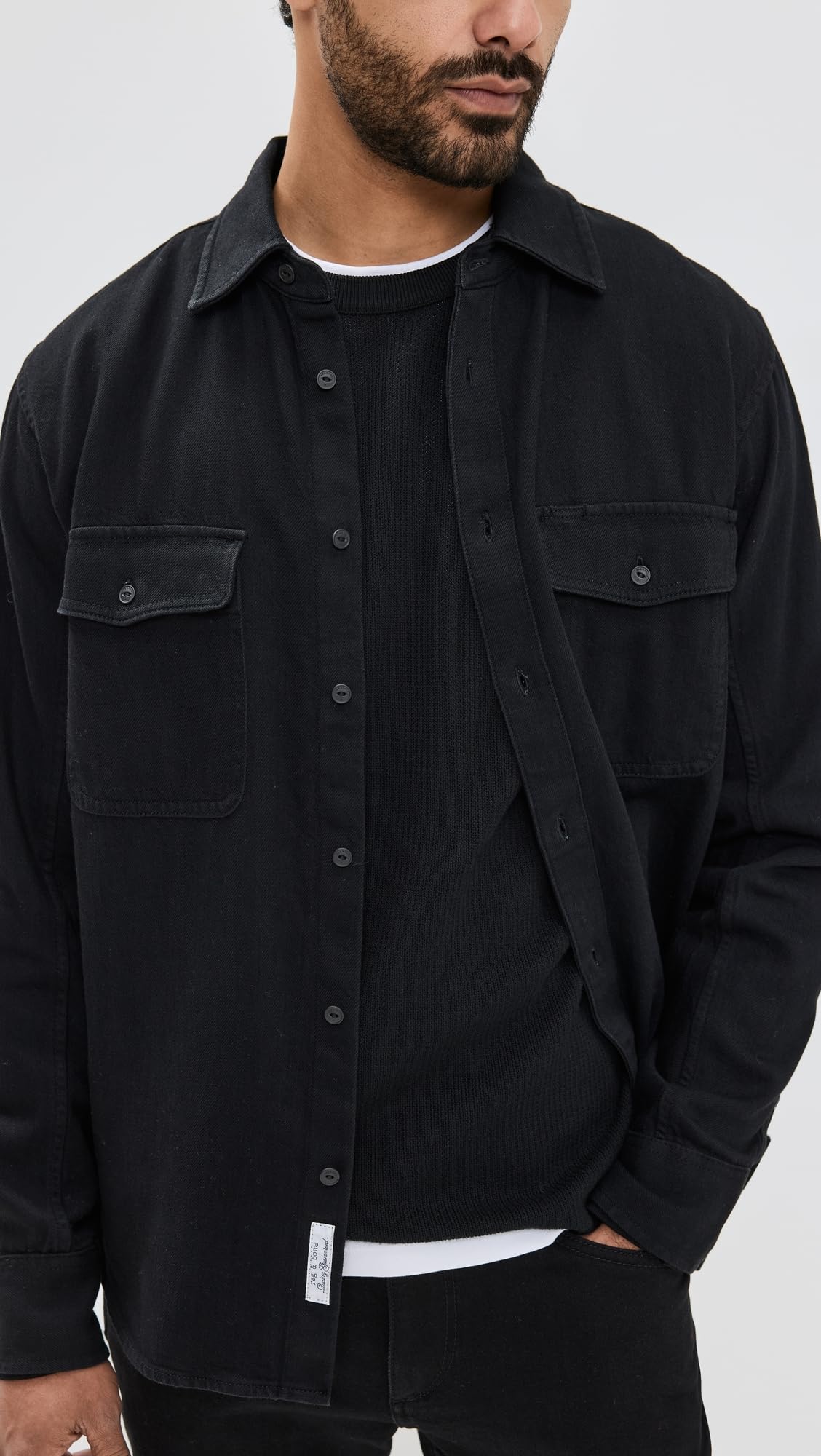 rag & bone Men's Harvey Crew