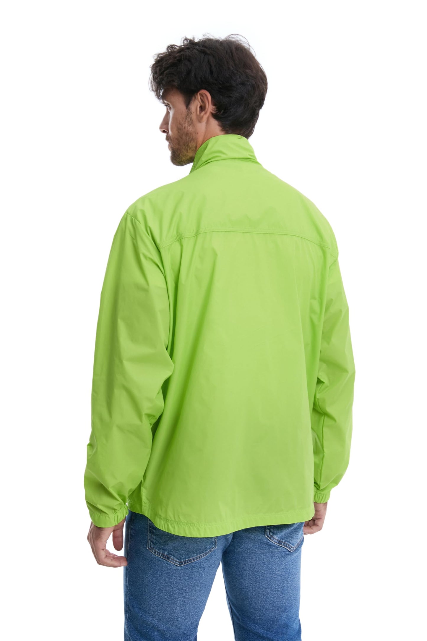 TRAILSIDE SUPPLY CO. Mens Windbreaker Jackets Lightweight Packable Jacket,Windproof and Dustproof