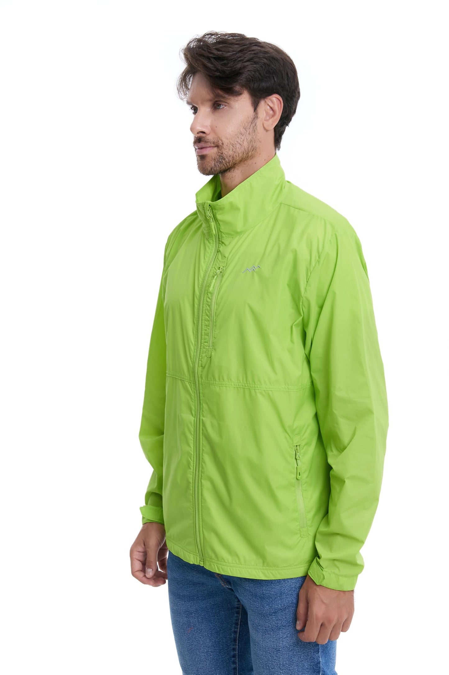 TRAILSIDE SUPPLY CO. Mens Windbreaker Jackets Lightweight Packable Jacket,Windproof and Dustproof