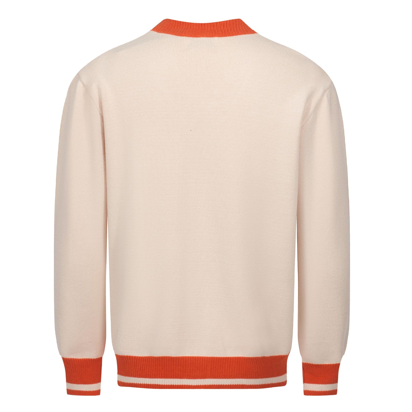 OXKNIT Men's Retro Knitted Cardigan Sweater, 1960s Mod Style Long Sleeve Vintage Casual Tops