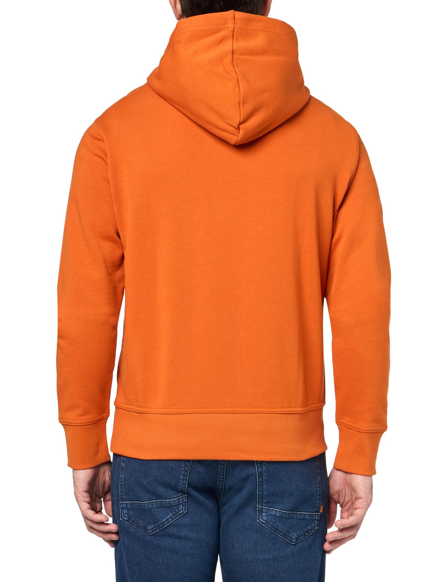 BOSS Men's Big Logo Cotton Hooded Sweatshirt