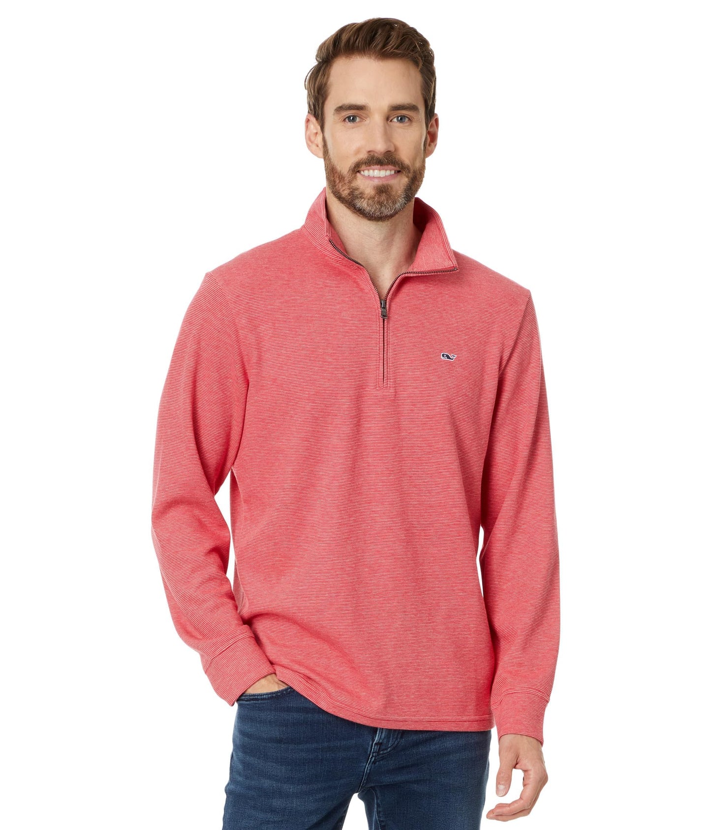 vineyard vines Men's Saltwater Quarter-Zip