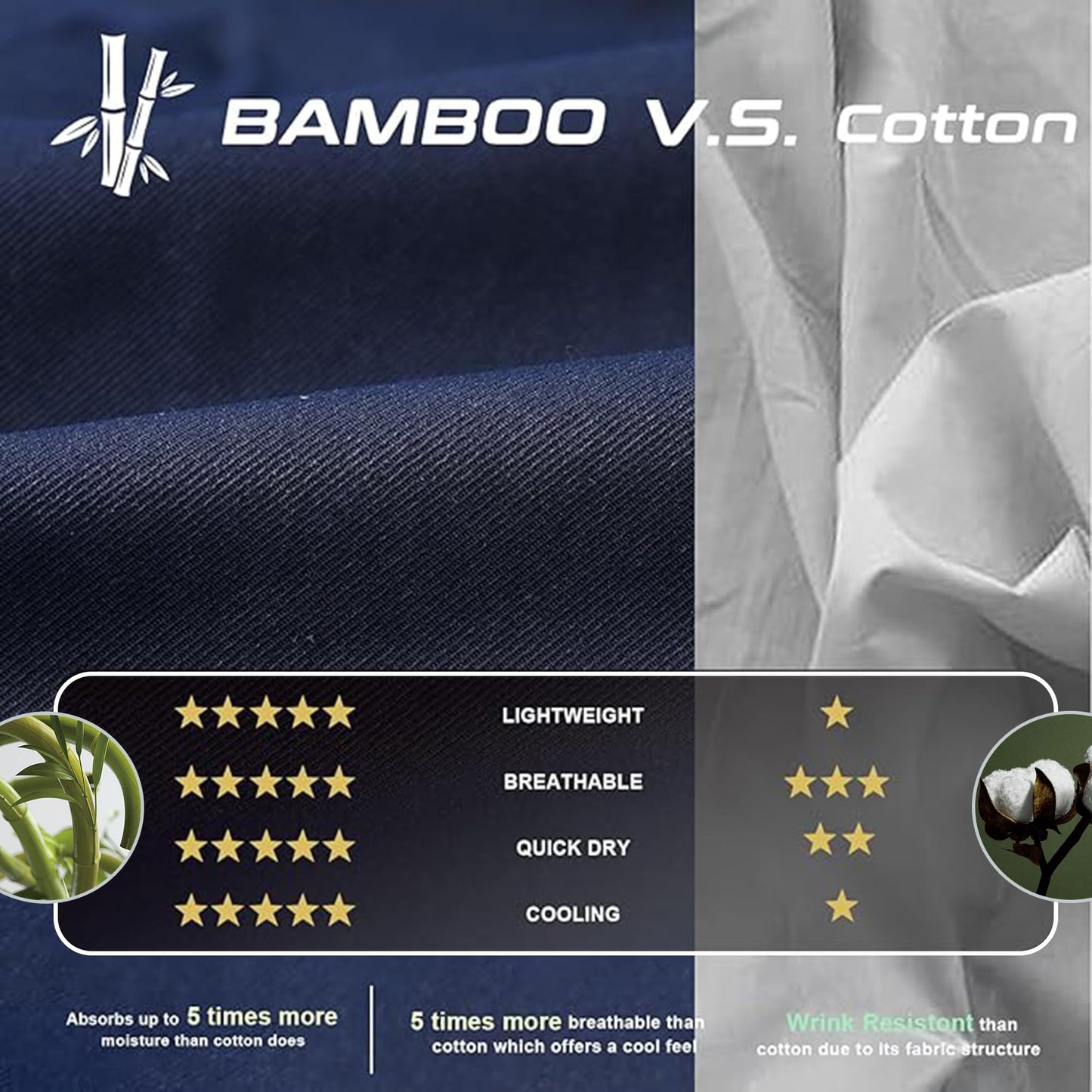 Men's Cooling Workout Shirts Bamboo Viscose Anti Odor Moisture Wicking Athletic Short Sleeve Lightweight Loose Gym Tee