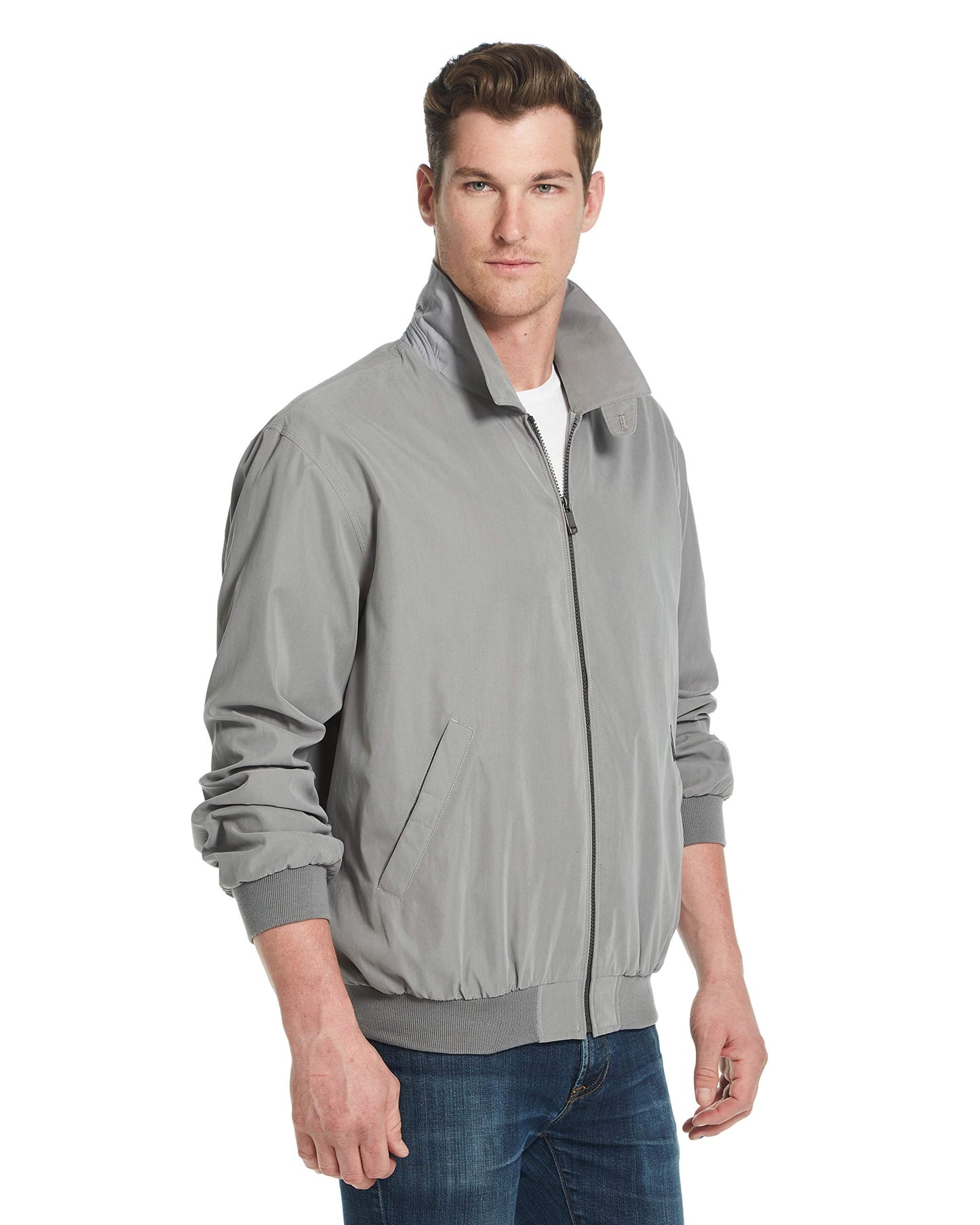 Weatherproof Men's Golf Jacket - Lightweight Windbreaker, Water-Resistant Microfiber Shell, Perfect for Golf & Casual Wear