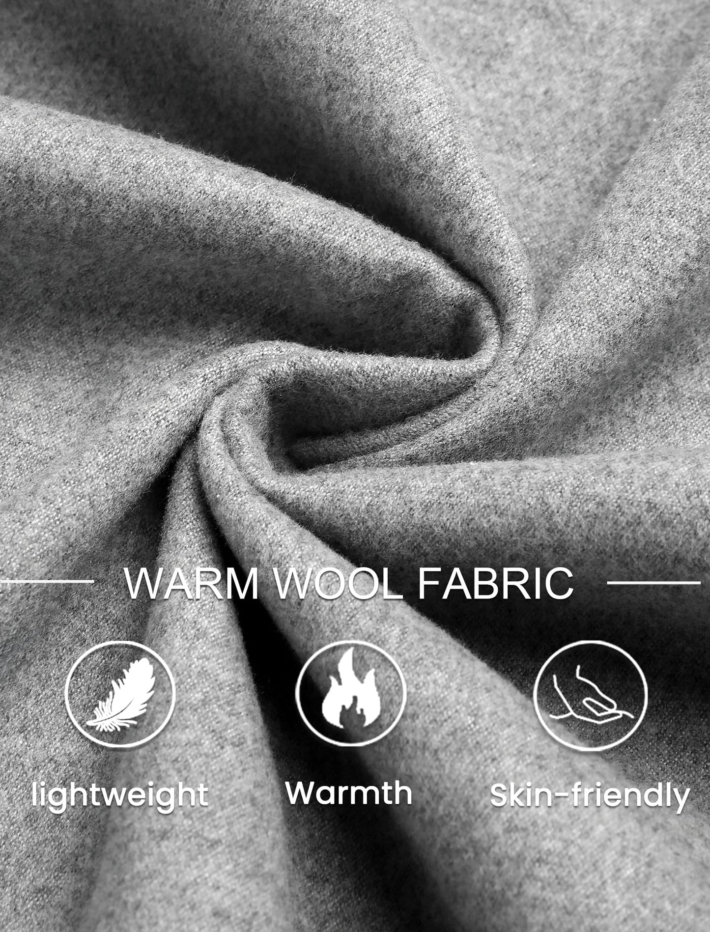 COOFANDY Men's Flannel Jacket Long Sleeve Plaid Shirt Jackets Button Down Fleece Shacket Casual Fall Soft Outwear