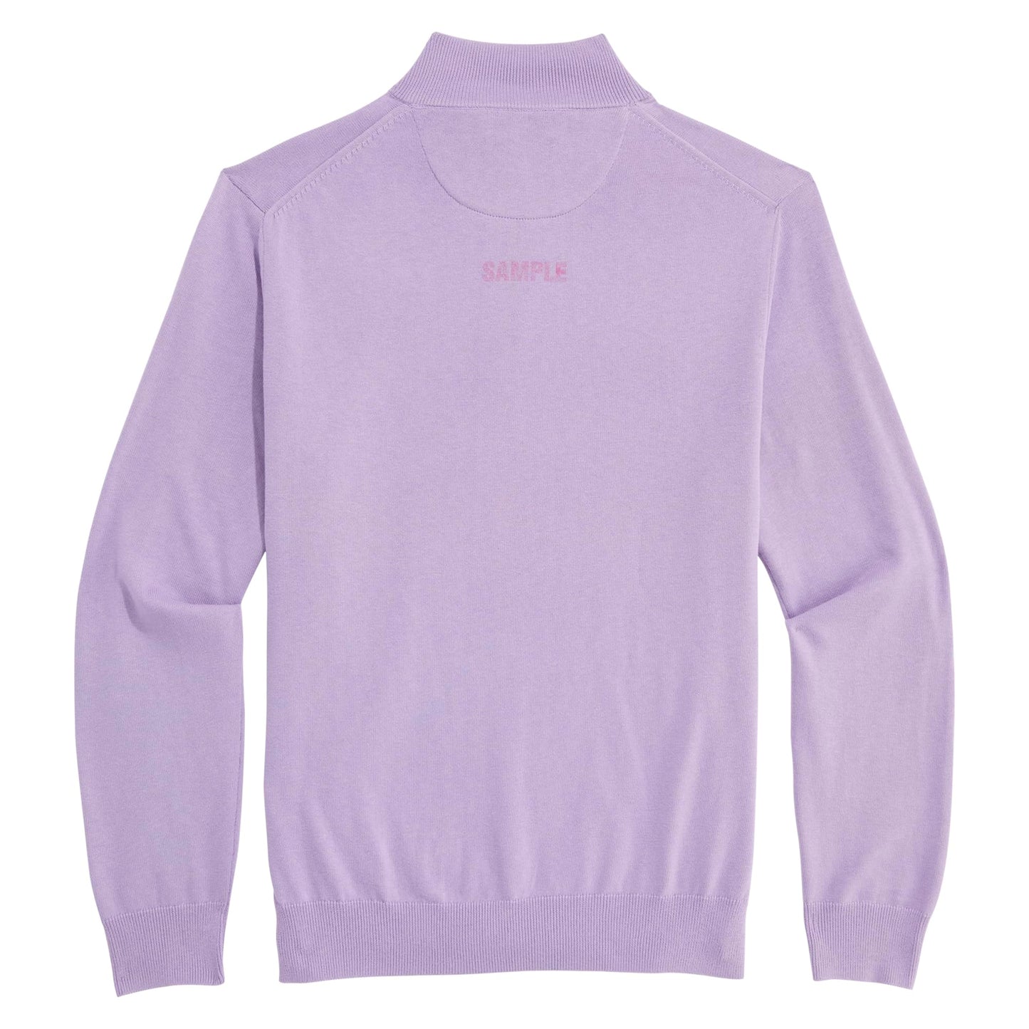 vineyard vines Men's Boathouse Tipped Quarter-Zip Sweater