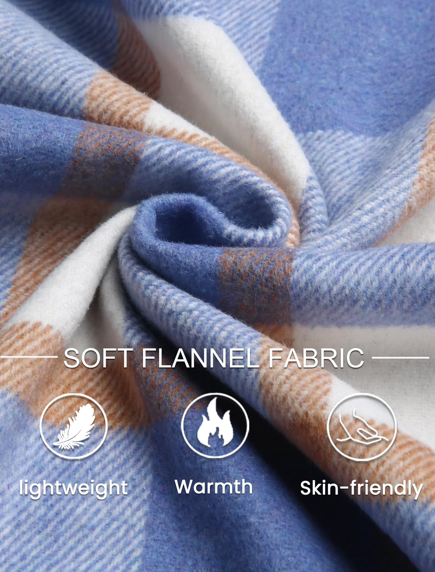 COOFANDY Men's Flannel Jacket Long Sleeve Plaid Shirt Jackets Button Down Fleece Shacket Casual Fall Soft Outwear