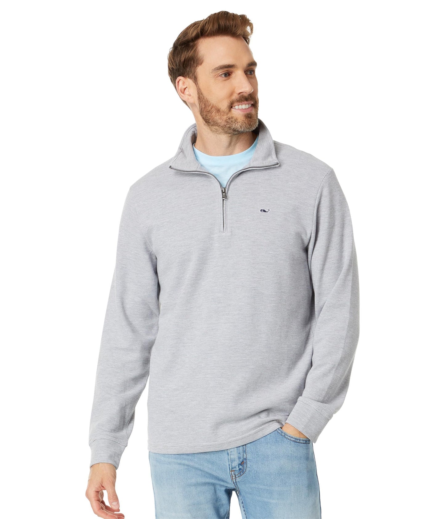 vineyard vines Men's Saltwater Quarter-Zip