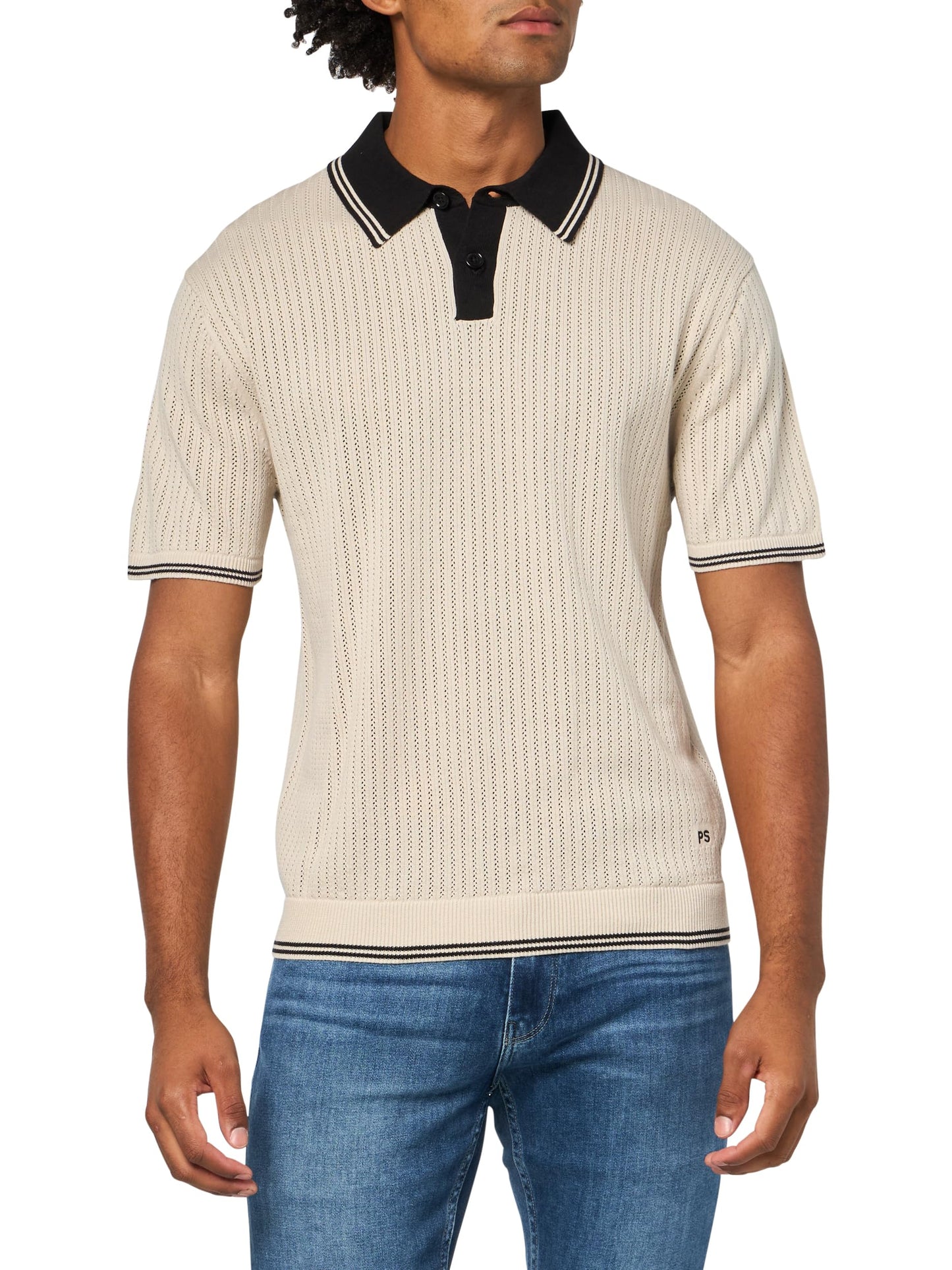 Paul Smith Mens Sweater Ss Polo
