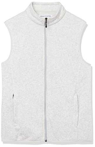 Amazon Essentials Men's Full-Zip Polar Fleece Vest (Available in Big & Tall)