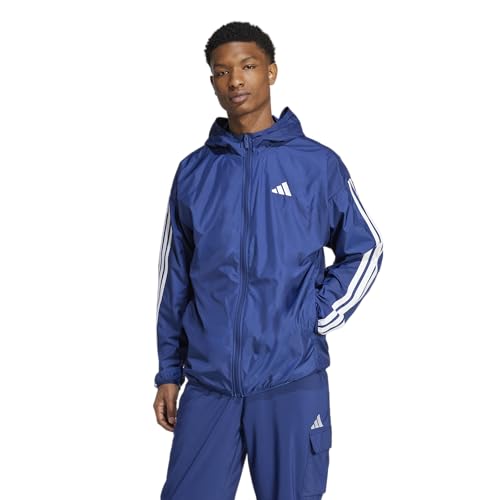 adidas Men's Essentials 3-Stripes Windbreaker