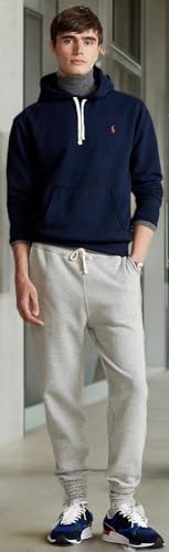 POLO RALPH LAUREN Mens Cabin Fleece Hoodied Sweatshirt