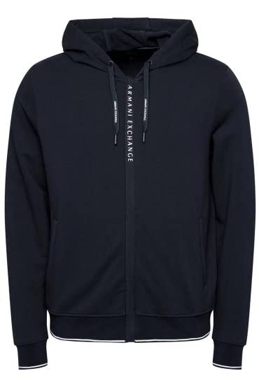 Armani Exchange Men's Drawstring Jogger with Logo Zip Pocket