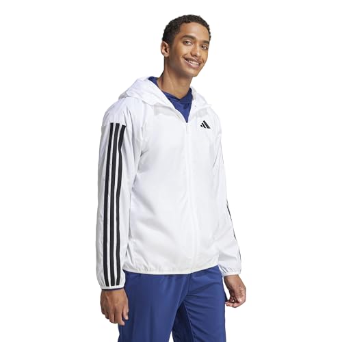adidas Men's Essentials 3-Stripes Windbreaker