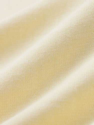 Pure BCI Cotton Lightweight Sweater for Men Crewneck T-Shirts Casual Long Sleeve Knit Pullover Fall Spring