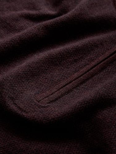 John Varvatos Men's Grand Birdseye Half Zip