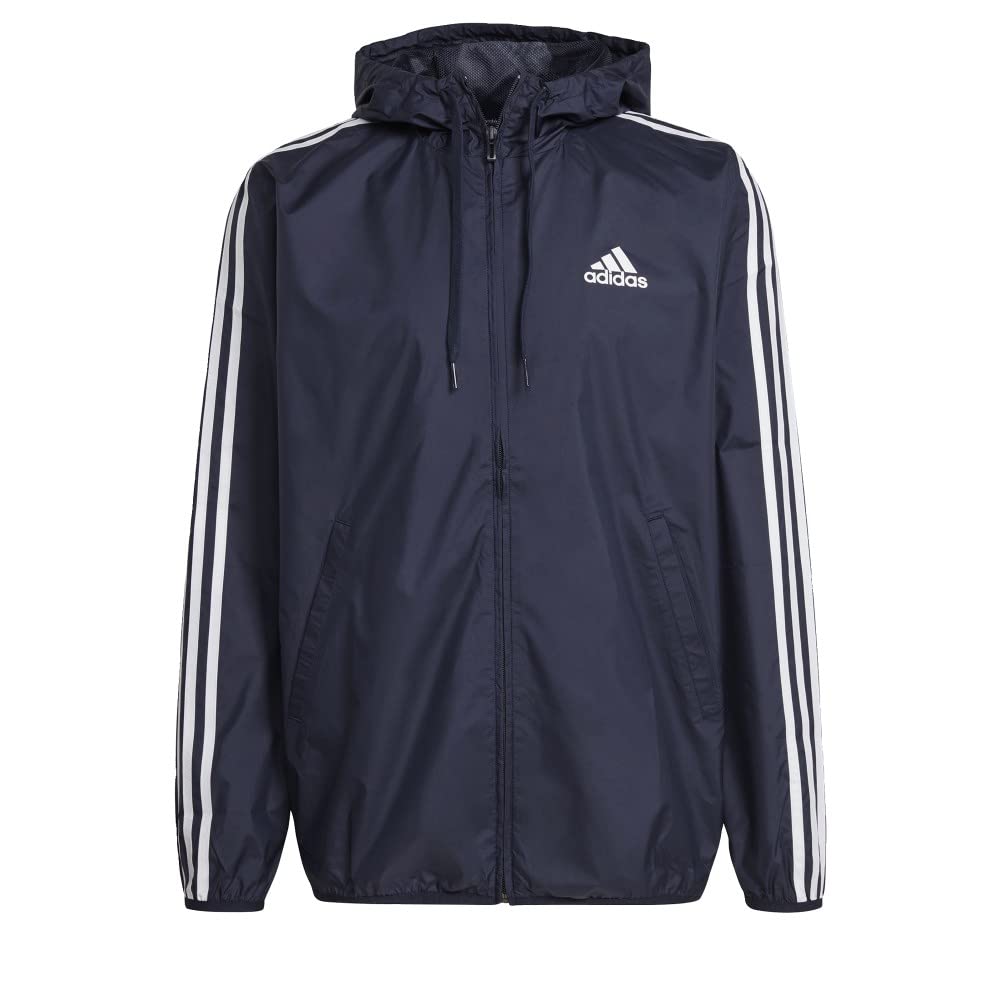 adidas Men's Essentials 3-Stripes Windbreaker