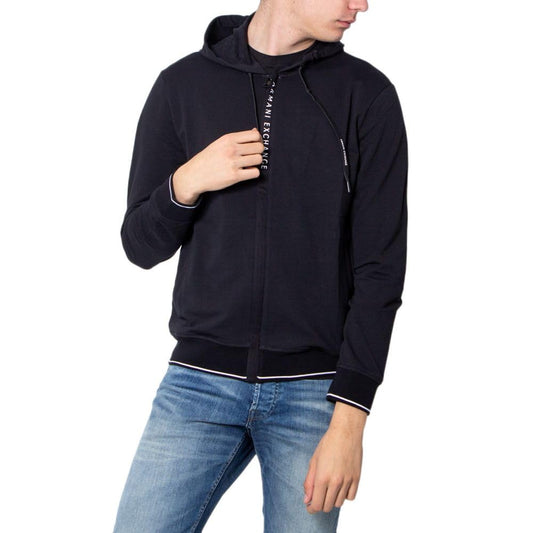 Armani Exchange Men's Drawstring Jogger with Logo Zip Pocket