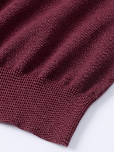 Pure BCI Cotton Lightweight Sweater for Men Crewneck T-Shirts Casual Long Sleeve Knit Pullover Fall Spring