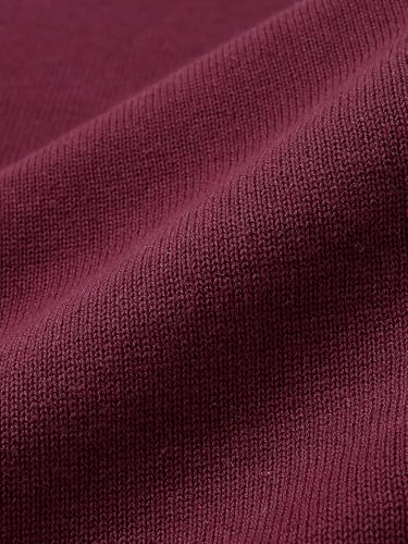 Pure BCI Cotton Lightweight Sweater for Men Crewneck T-Shirts Casual Long Sleeve Knit Pullover Fall Spring