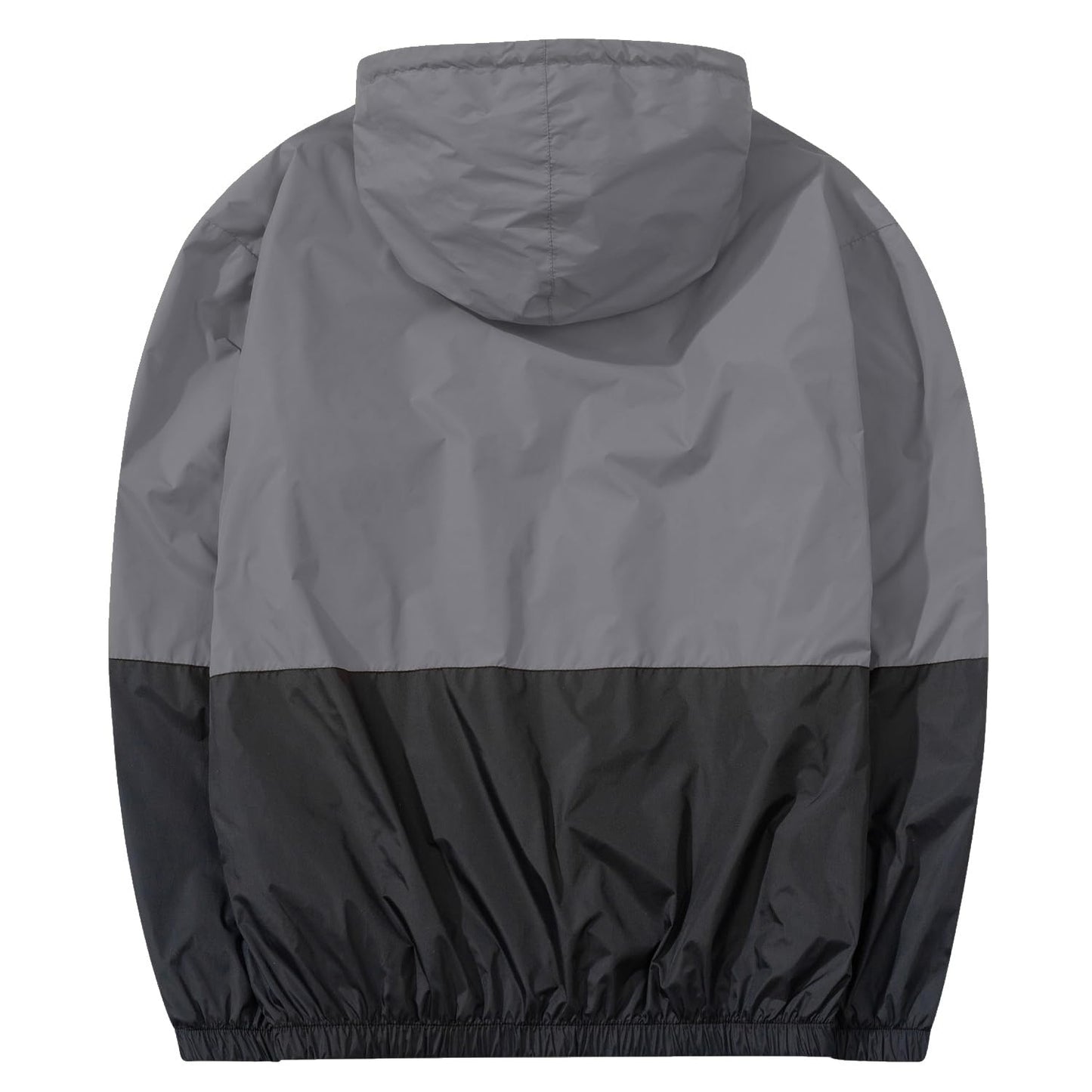 Men's Lightweight Windbreaker Jackets Outdoor Hooded Pocket Raincoat Jacket