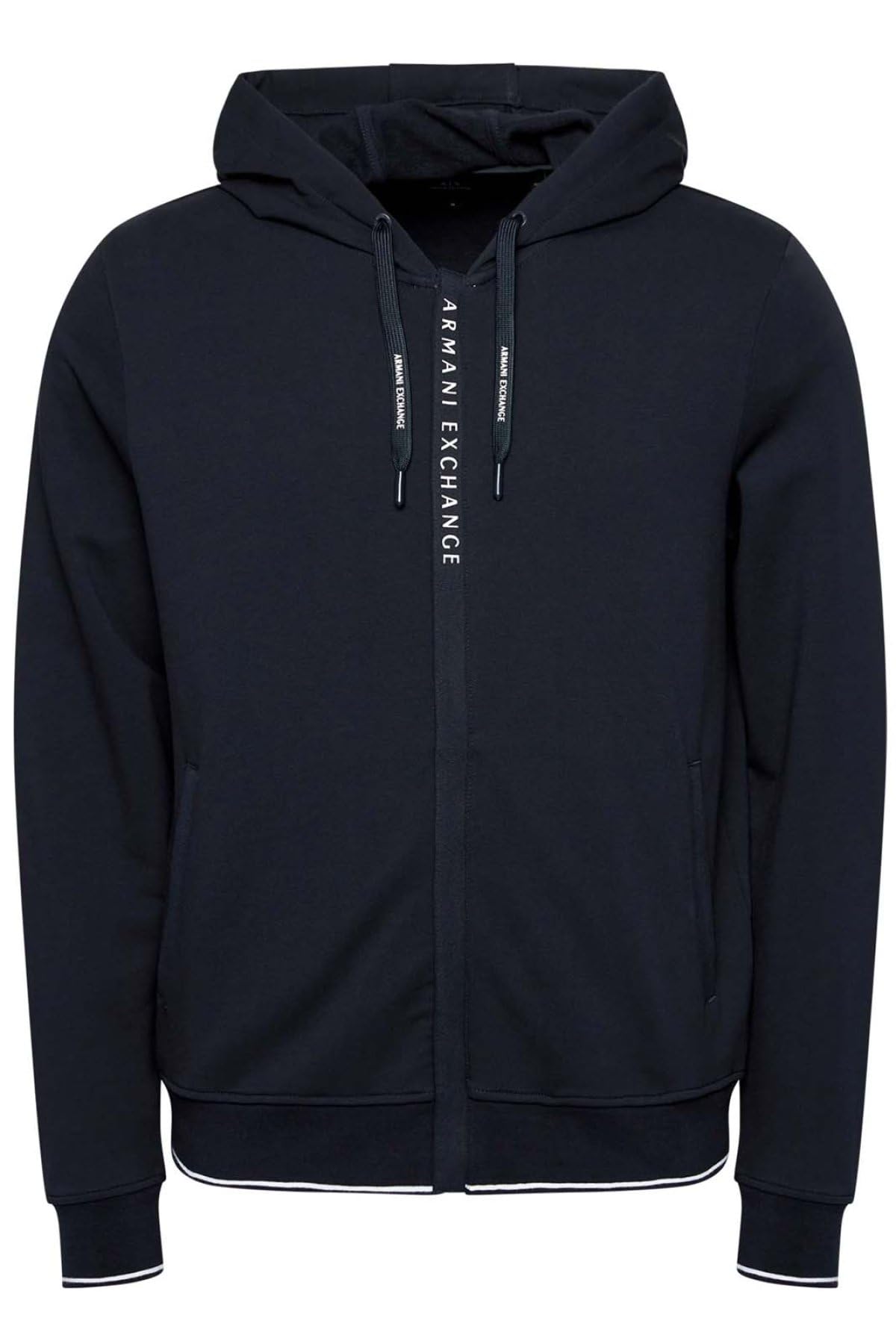 Armani Exchange Men's Drawstring Jogger with Logo Zip Pocket