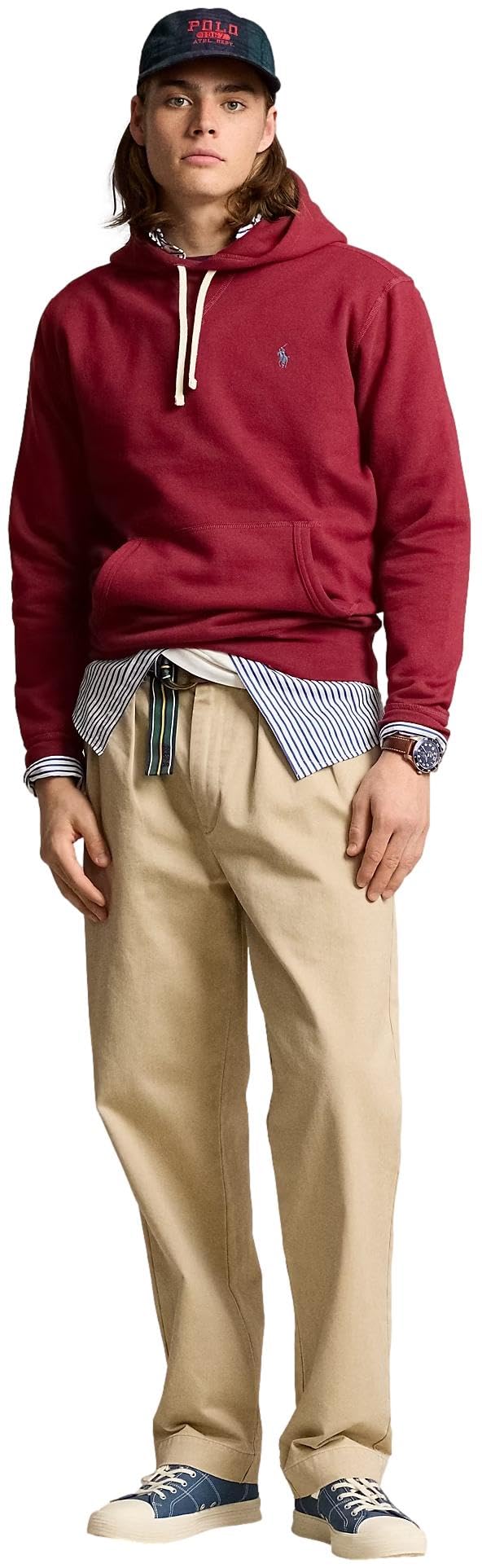 POLO RALPH LAUREN Mens Cabin Fleece Hoodied Sweatshirt